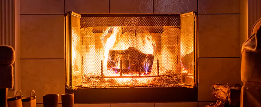 Mendota Hearth Landscape Fireplace Installation in Frankfort, Kentucky