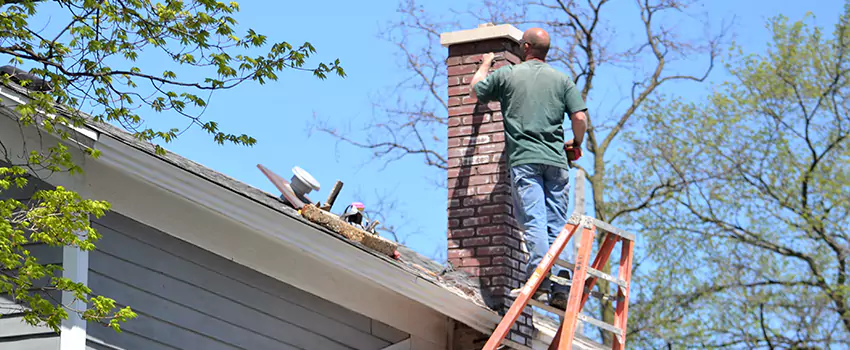 Vinyl and PVC Chimney Flashing Installation in Frankfort, KY