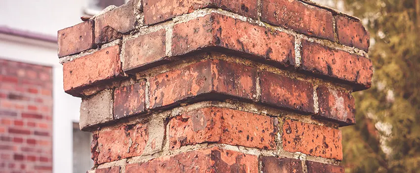 Cracked Chimney Bricks Repair Cost in Frankfort, Kentucky
